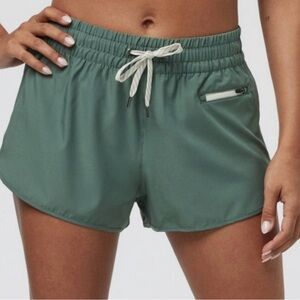 Vuori Women's Green Athletic Shorts